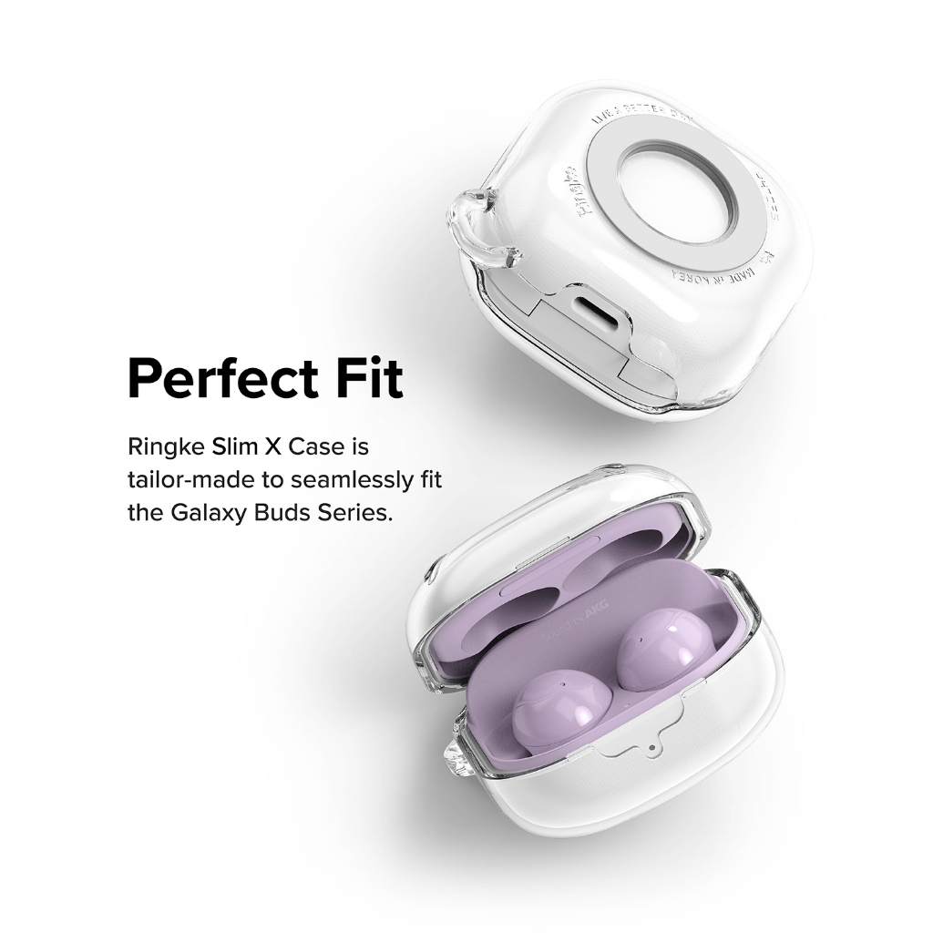 Ringke Siêu Mỏng Cho Galaxy Buds FE 2 Pro Buds 2 Buds Pro Buds Live