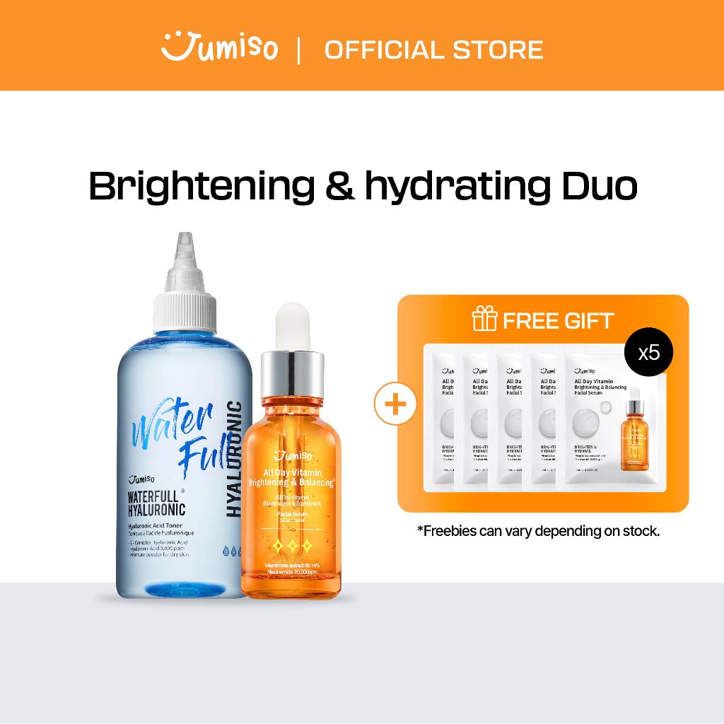 Jumiso Bộ Đôi Dưỡng Ẩm Và Làm Sáng Da 250ml,30ml