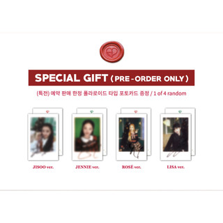 (CHRISTMAS EDITION) BLACKPINK  [THE GAME] PHOTOCARD COLLECTION (23rd Dec.2023)
