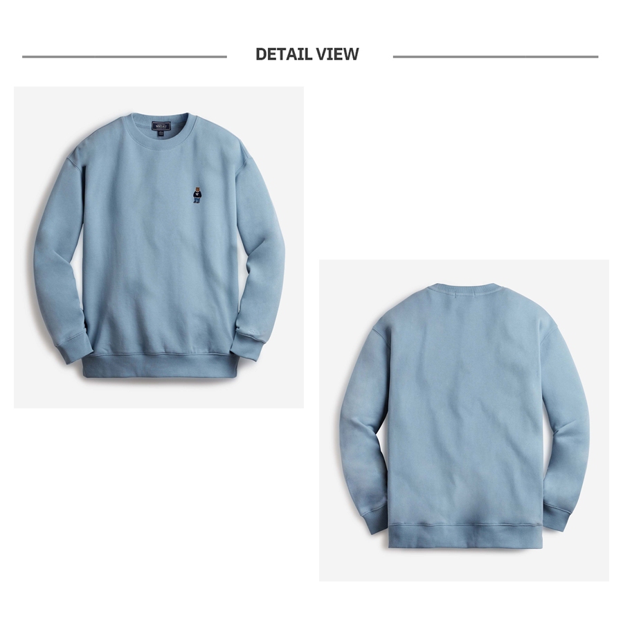 Áo Sweatshirt WHO.A.U WHMWD4T01U Steve Embroidery Sweatshirt