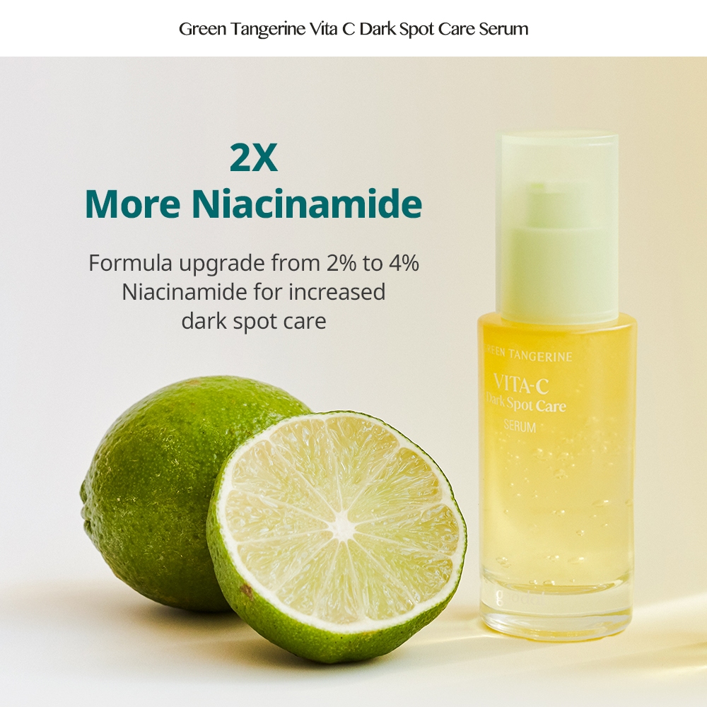 Serum GOODAL Green Tangerine Vita C Dark Spot Care 40ml chiết xuất quýt xanh giúp loại bỏ đốm đen hiệu quả