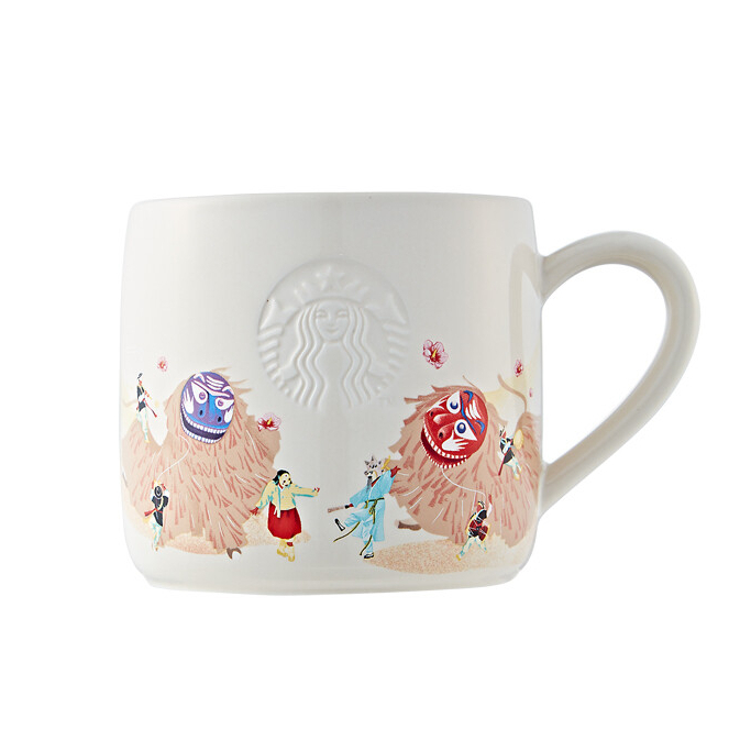 🎀【SALE!!! In Stock】 2019 Starbucks Hàn Quốc Bukcheong sajanoreum mug 355ml/ 12oz