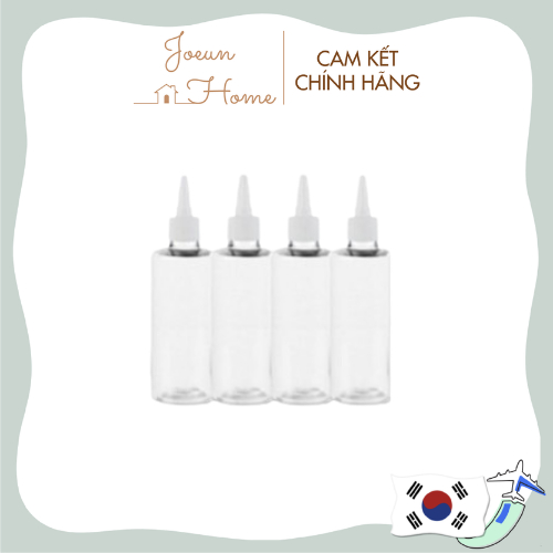 Bộ 4 bình đựng gia vị, dầu ăn, nước sốt 200ml Hàn Quốc | Bình Nhựa Đựng Nước Sốt, Gia Vị Cỡ Lớn Chống Rò Rỉ