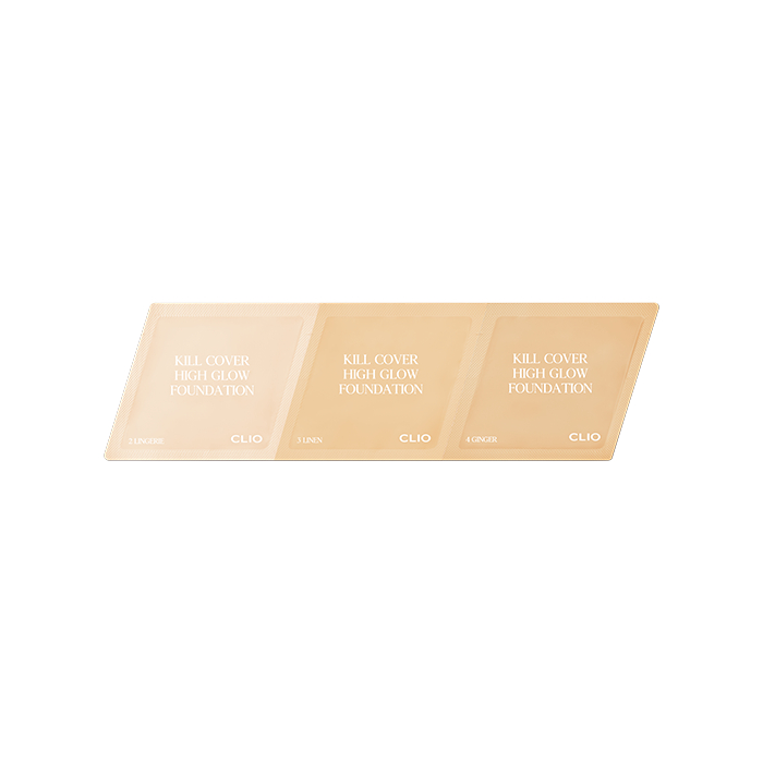 CLIO [Cio] Kill Cover Foundation Ba mẫu (Không bán)