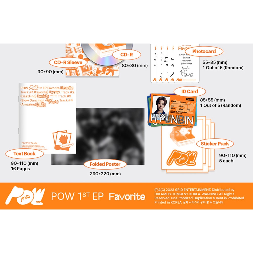 POW  1st EP ALBUM
