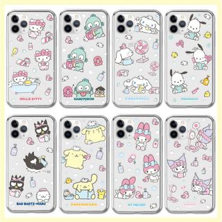 🇰🇷【 Case điện thoại Hàn Quốc  chất Giêlatin, thiết kế dễ thương, slim,  điện thoại Samsung, Tương thích với iPhone 15 14 13 12 11 pro max mini Sanrio