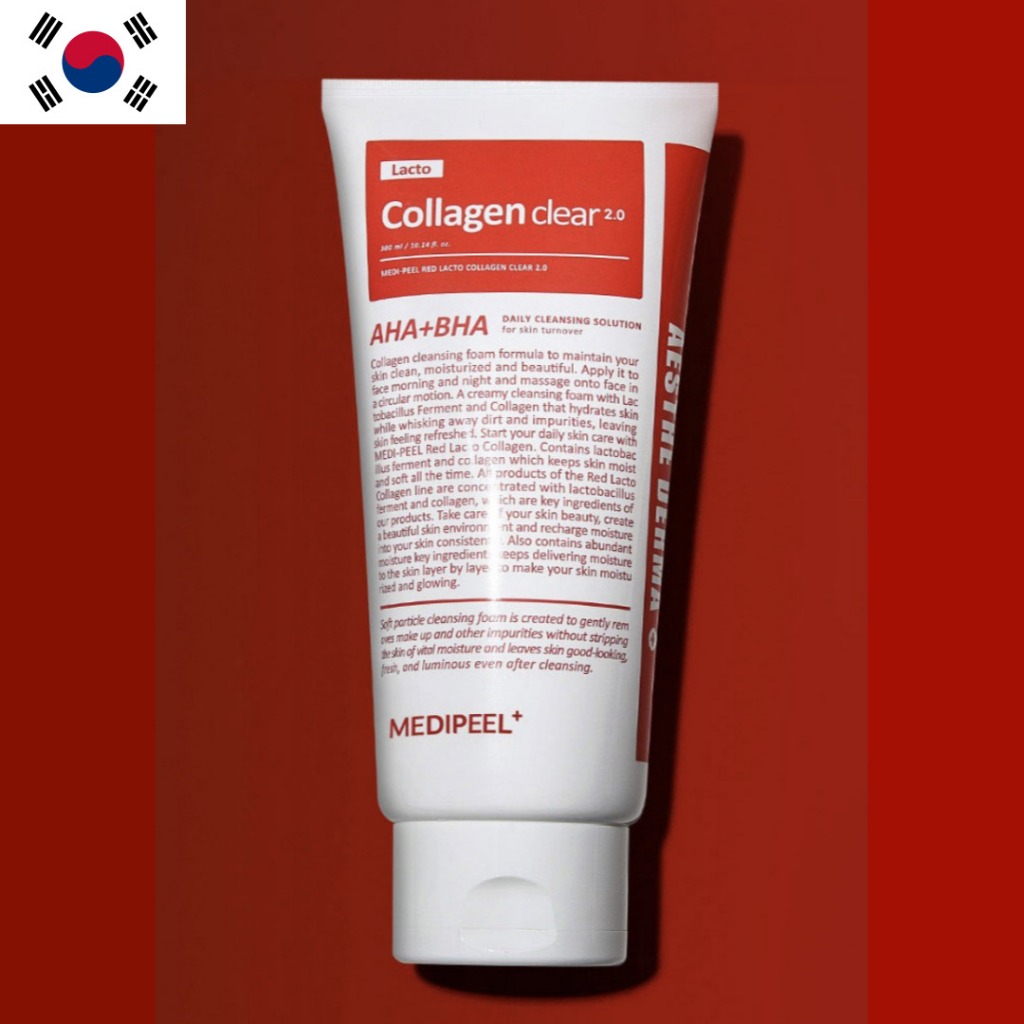 Sữa Rửa Mặt 120ml Thành Phần lacto Fel red lacto collagen 2.0 Hàn Quốc