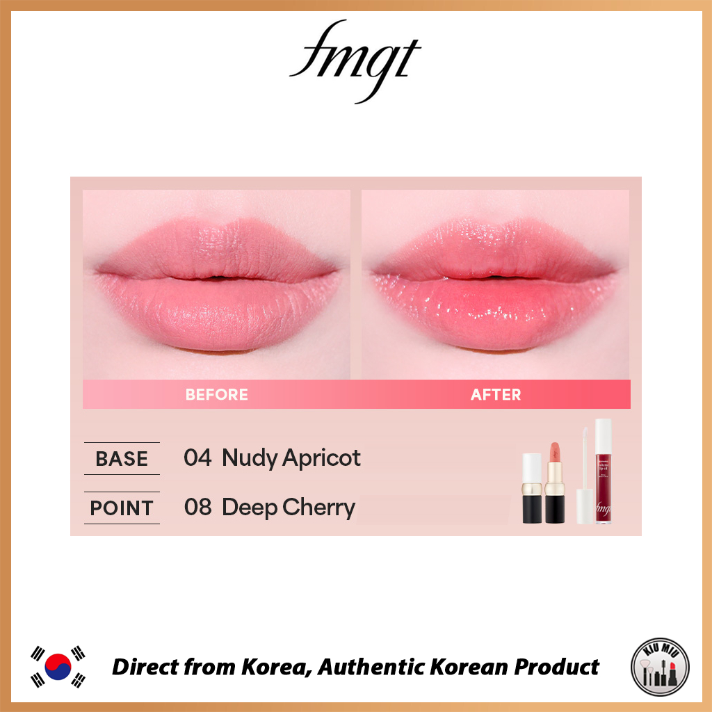 THE FACE SHOP fmgt GLEAMING VOLUME LIP OIL 5g * Giao Hàng Từ Hàn Quốc *