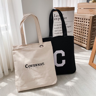 Túi tote Covernat basic bằng vải canvas order chính hãng Hàn Quốc