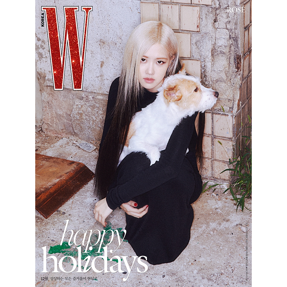 W KOREA VOLUME 12 - COVER: BLACKPINK ROSE