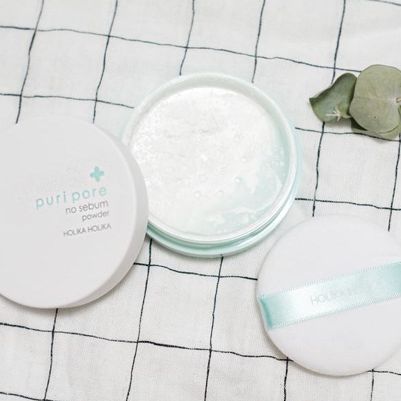 Puri Pore No Sebum Powder 7g Phấn Phủ Thu Nhỏ Lỗ Chân Lông Không Bã Nhờn