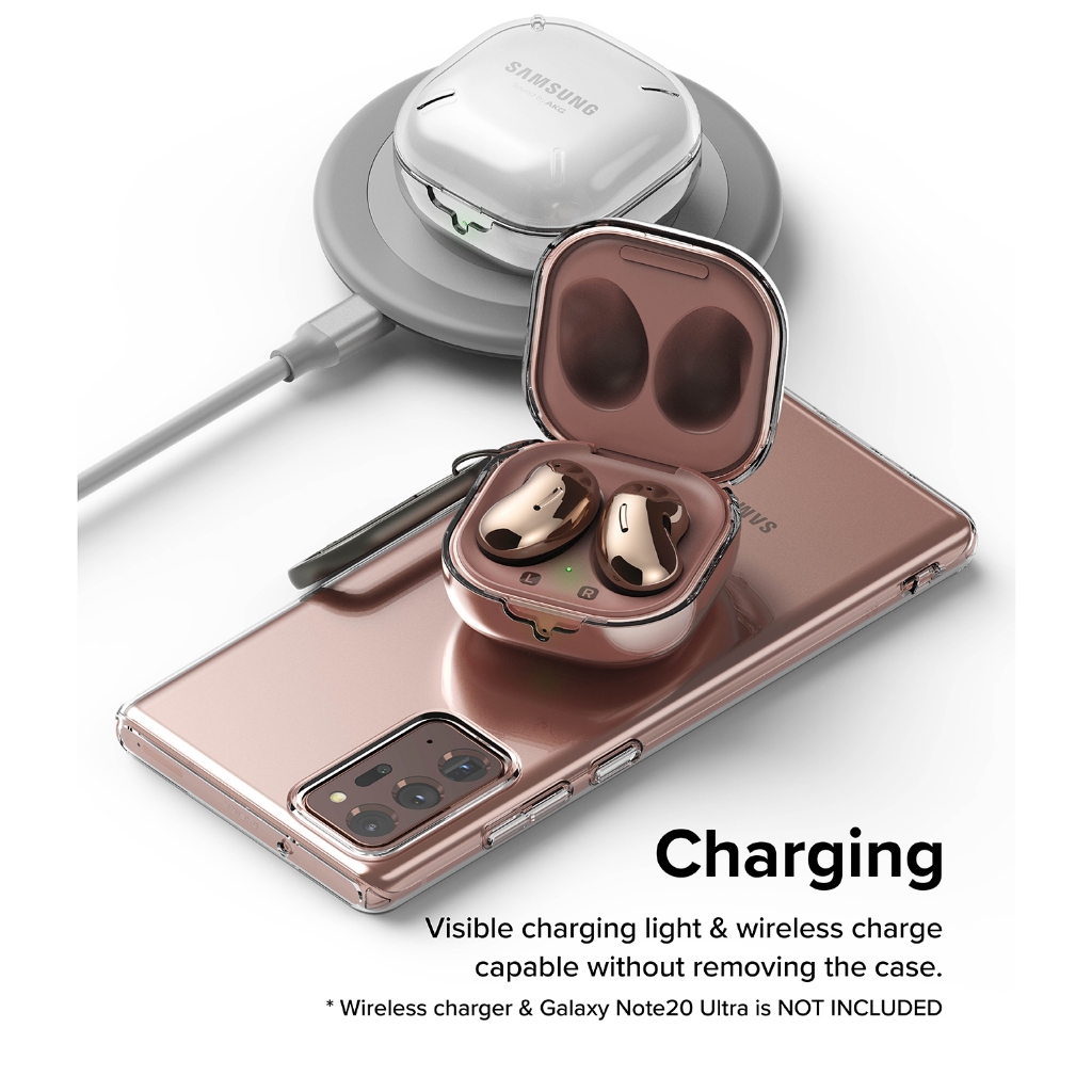 Ringke Siêu Mỏng Cho Galaxy Buds FE 2 Pro Buds 2 Buds Pro Buds Live