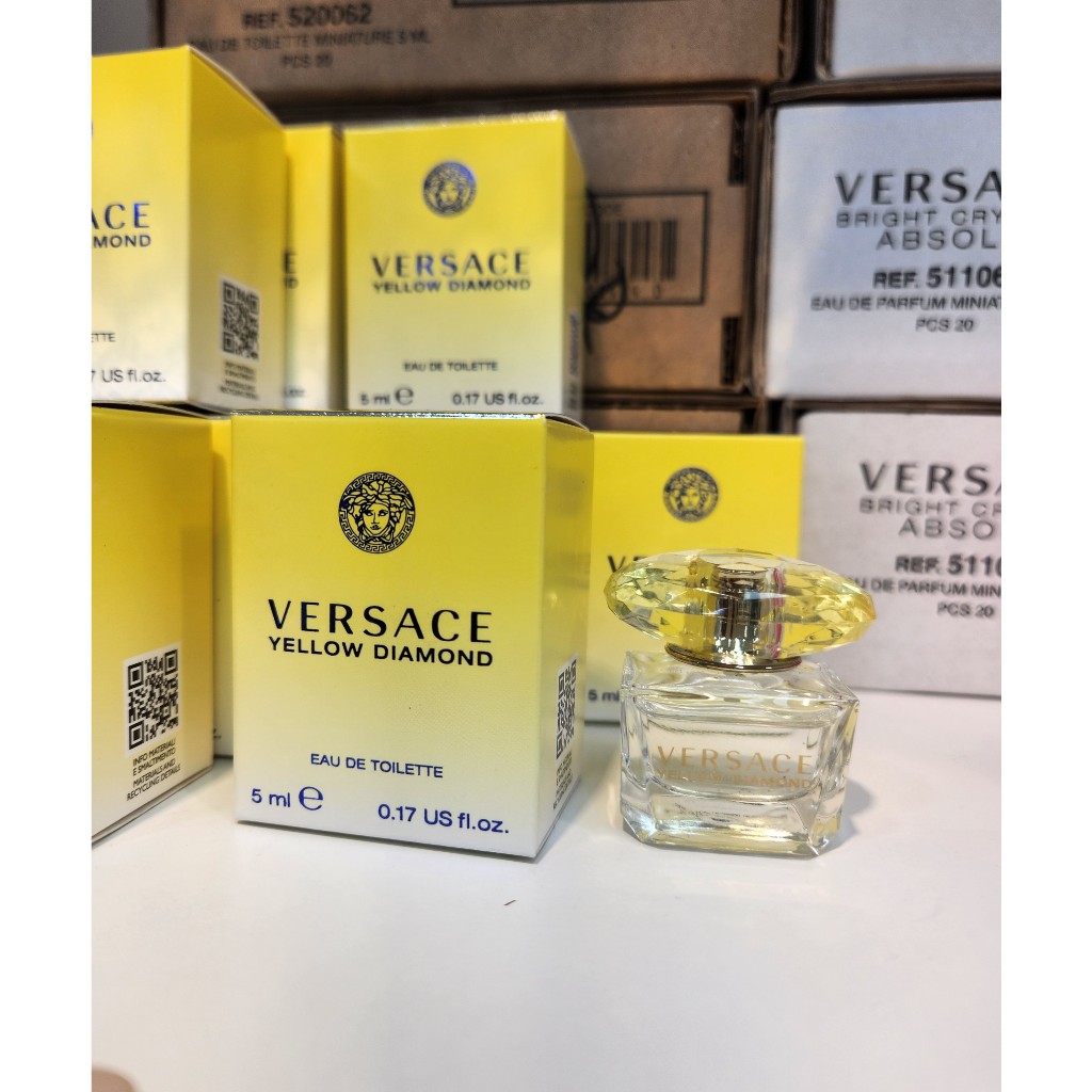 Nước Hoa Versace Yellow Diamond EDT 5ml for women - Ship Từ Hàn Quốc
