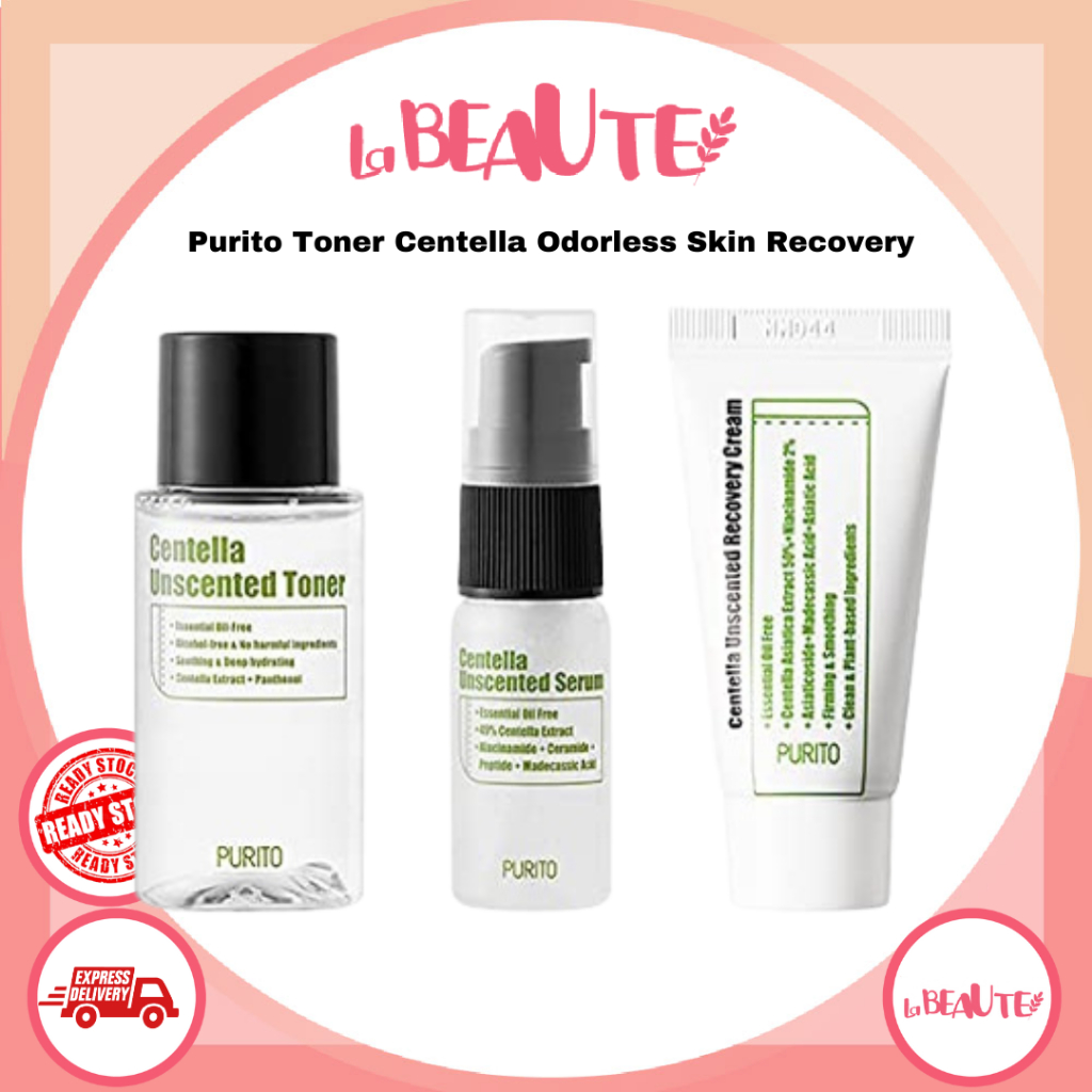 PURITO Toner Phục Hồi Da Không Mùi Centella 30Ml / 15Ml / 12Ml