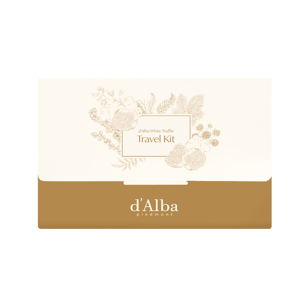 Set du lịch D'ALBA thành phần nấm Truffle trắng chăm sóc da d'Alba travel kit