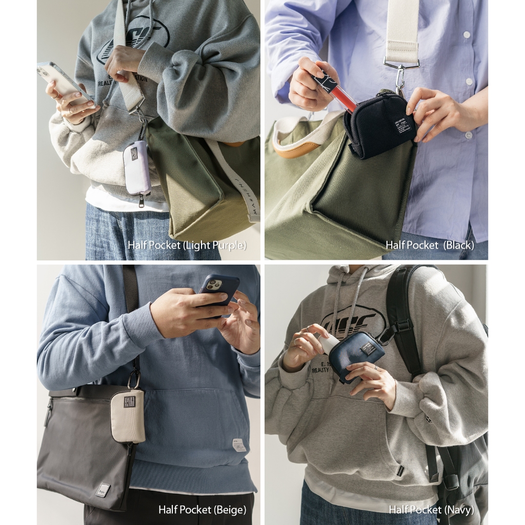 Ringke Mini Túi Đóng Nửa Túi Dây Kéo