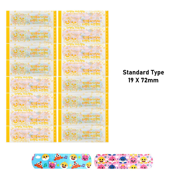 Set 16 Dây Buộc Tóc Hình Cá Mập Đáng Yêu Cho Bé