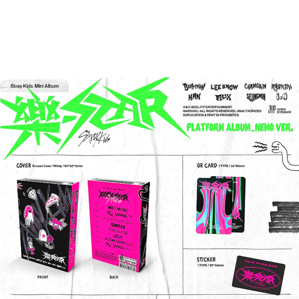 Trẻ Em stray kids - - album Ngôi Sao / mini