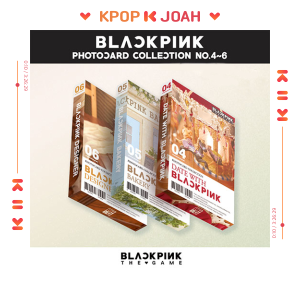 BLACKPINK - THE GAME PHOTO CARD COLLECTION