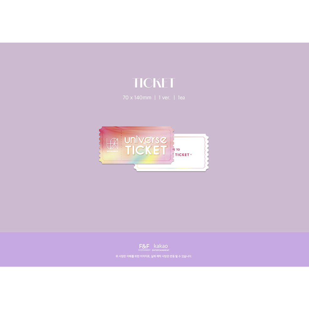 UNIVERSE TICKET  PROJECT ALBUM