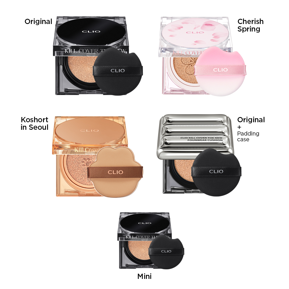 Phấn nước Clio Kill Cover The New  15gx2