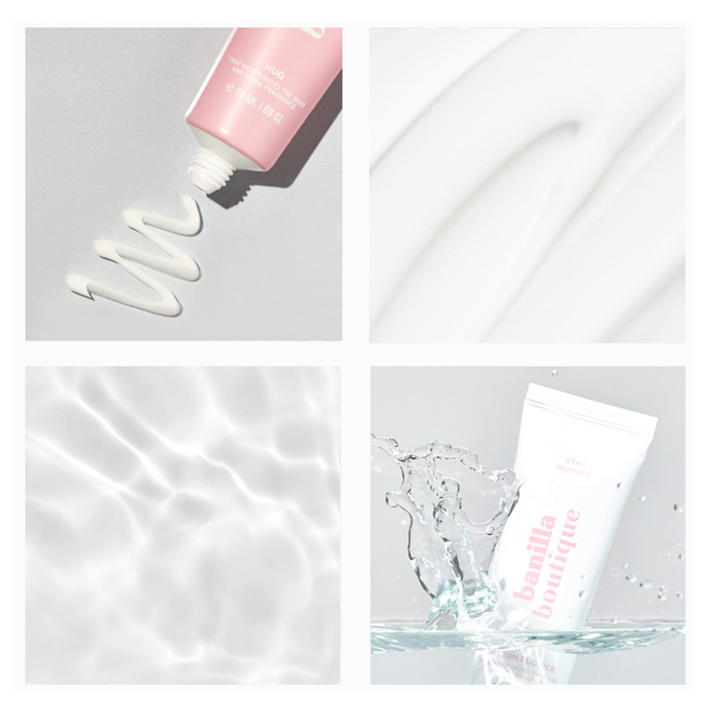 MANYO  Banilla Boutique Hug Perfume Hand Cream 50ml Kem Dưỡng Da Tay Hương Hoa Đào 50ml