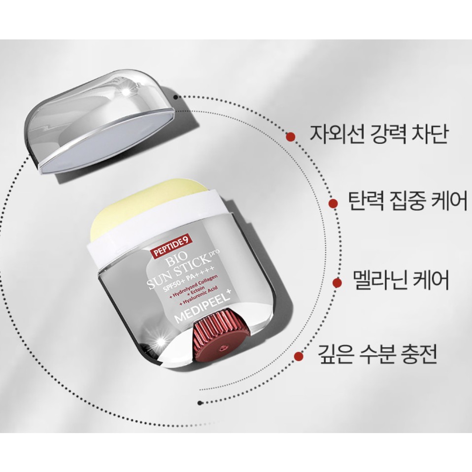 THANH CHỐNG NẮNG THẾ HỆ MỚI MEDI PEEL PEPTIDE 9 BIO SUN STICK PRO 19G