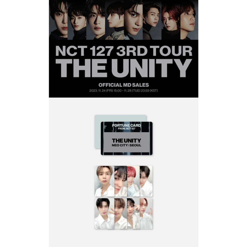 NCT 127 3RD TOUR ‘NEO CITY : SEOUL - THE UNITY’ FORTUNE SCRATCH CARD
