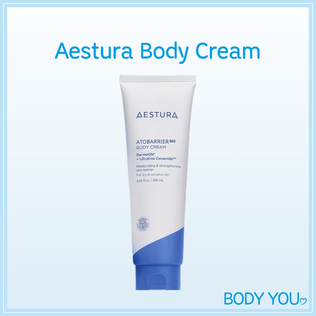 [AESTURA] Atobarrier 365 Body Cream 250ml / Kem dưỡng ẩm da mặt, Chăm sóc da, Mụn đầu đen, Mặt nạ*Ae