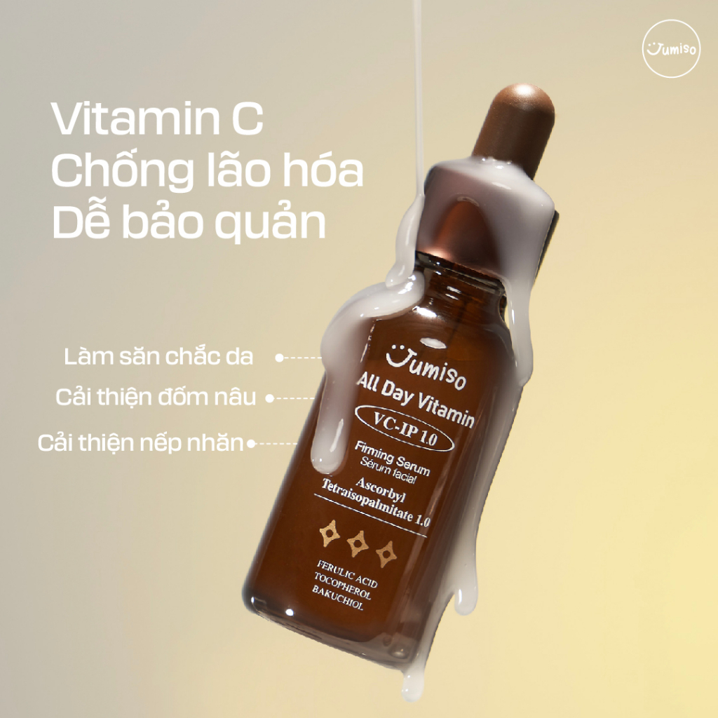 Serum Vitamin C chống lão hóa Jumiso VC-IP 1.0 Bakuchiol 30ml