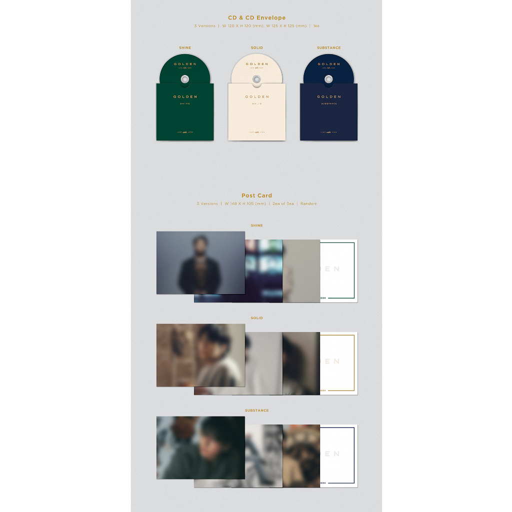 Album solo đầu tiên Hybe Labels Jung Kook  - GOLDEN
