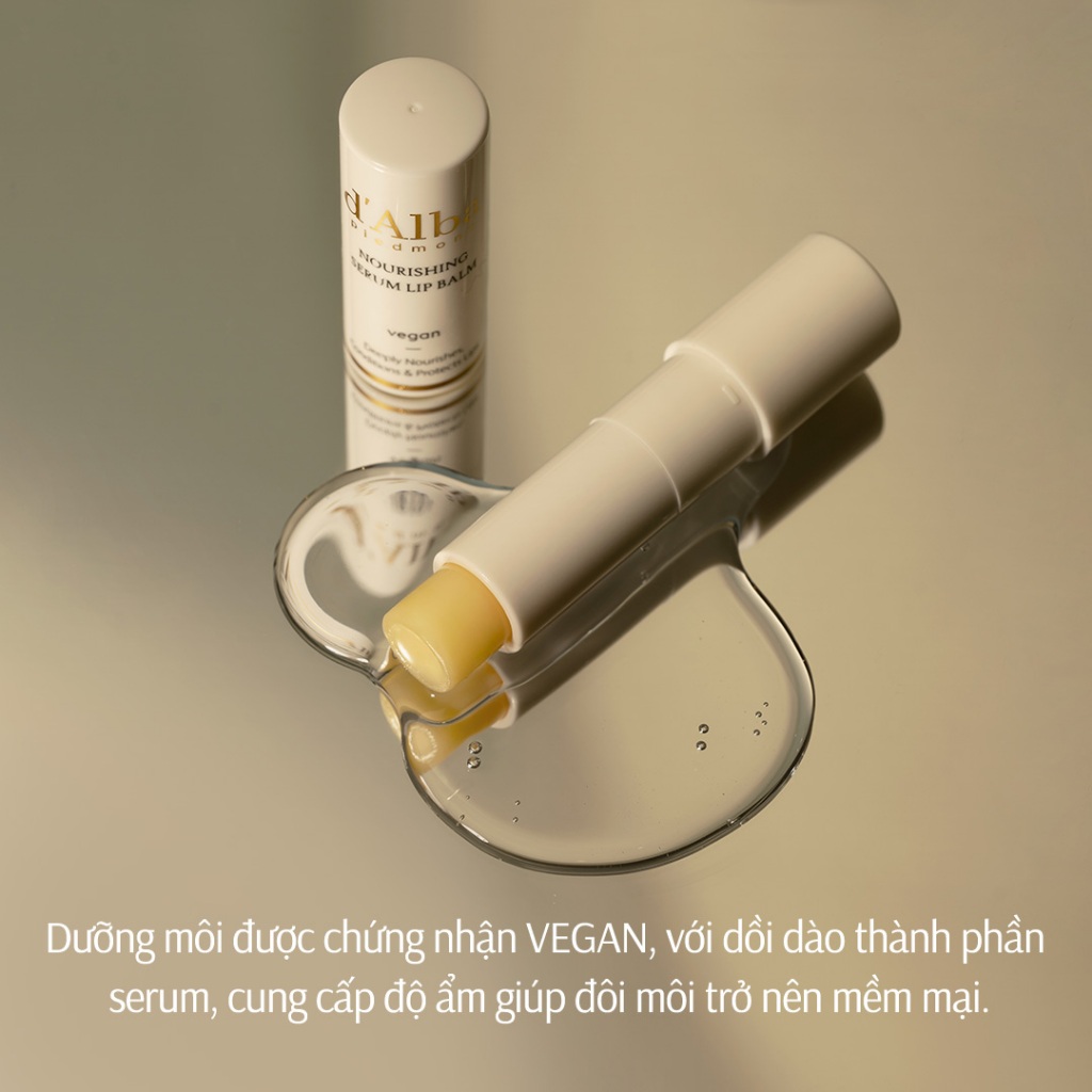 [d'Alba Official Store] Son dưỡng môi không màu Nourishing Lip Balm 3.6g