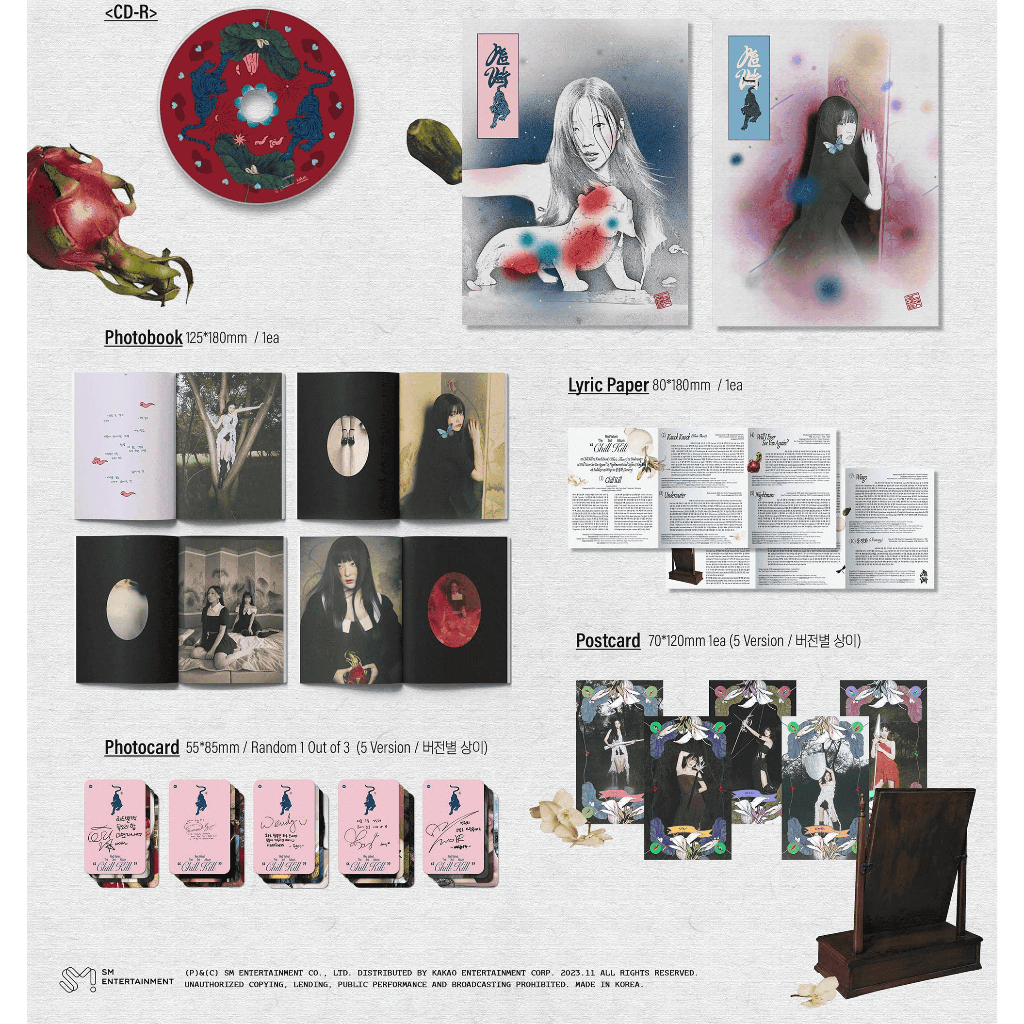 RED VELVET - CHILL KILL - 3rd FULL ALBUM