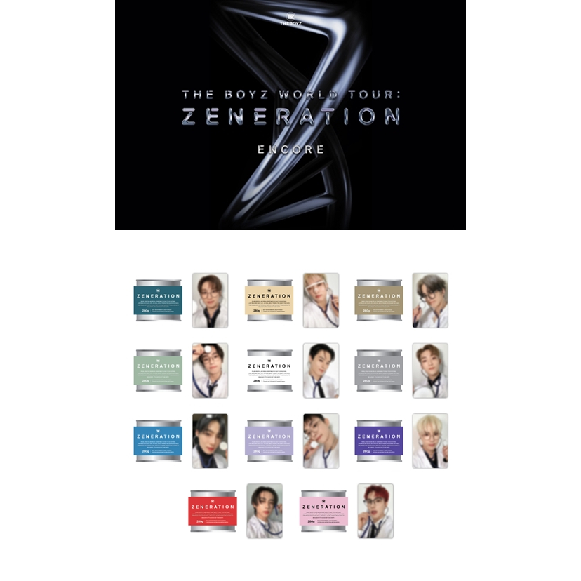 THE BOYZ WORLD TOUR : ZENERATION ENCORE DREAM MESSAGE CAN CANDLE