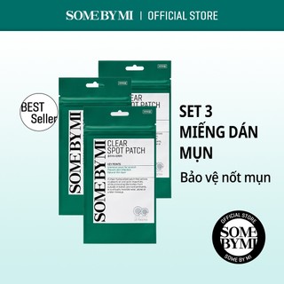 Miếng Dán SOME BY MI 30 Days Miracle Clear Spot Patch, Set 3 gói 