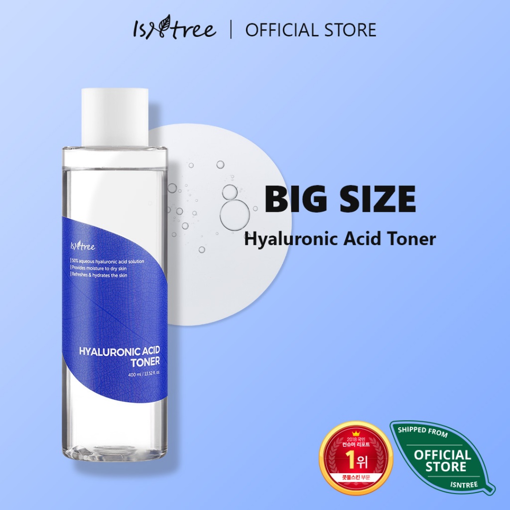 Mực Axit Hyaluronic Isntree 400ml