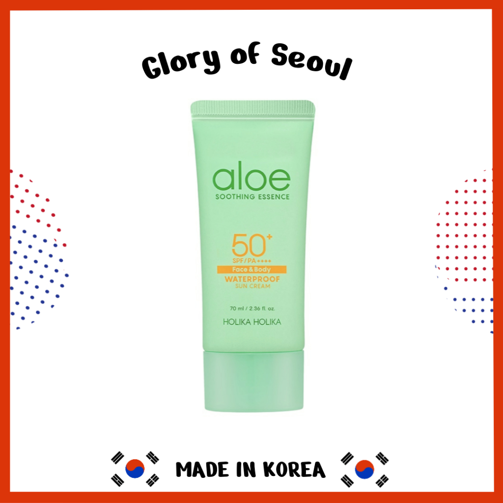 HOLIKA HOLIKA Kem Chống Nắng holika Chiết Xuất Lô Hội spf50 + 70ml