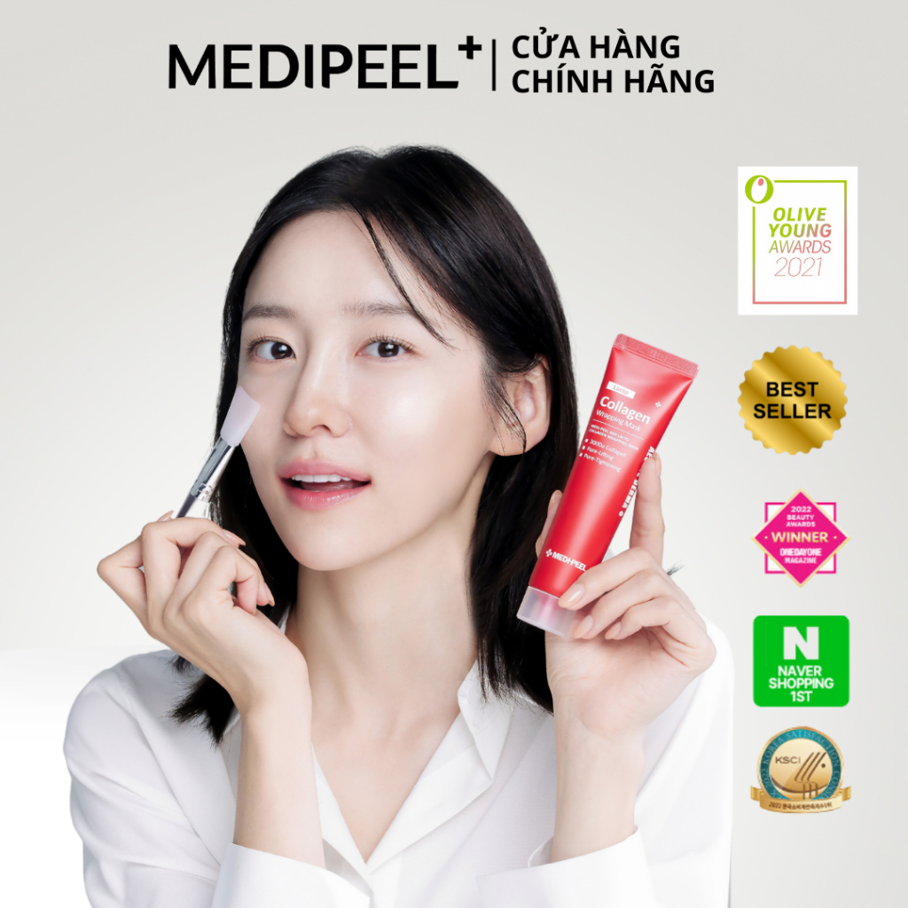 Mặt nạ lột MEDIPEEL Red Lacto Collagen Wrapping Mask 70g