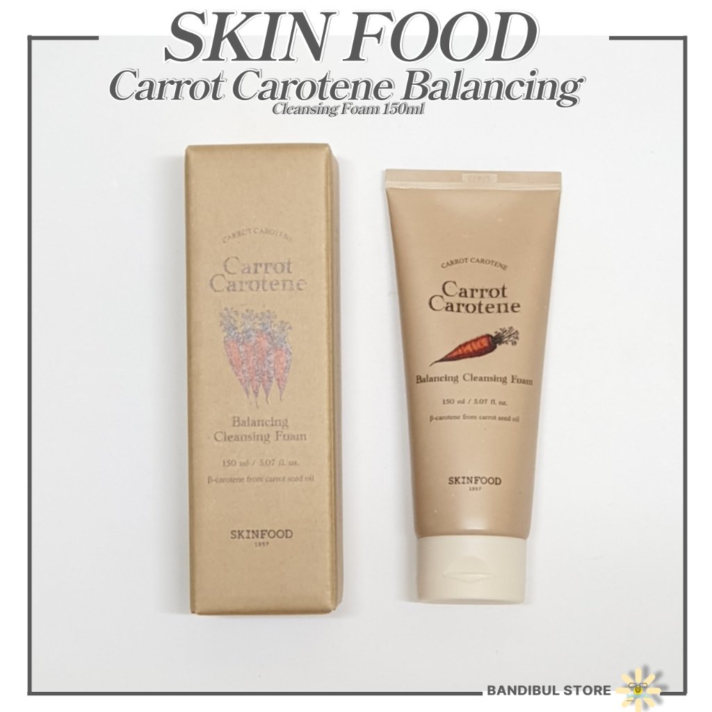 Carrot Carotene Balancing Cleansing Foam 150ml
