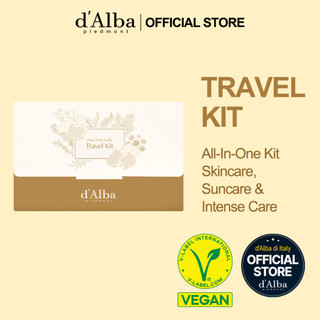 Set du lịch D'ALBA thành phần nấm Truffle trắng chăm sóc da d'Alba travel kit