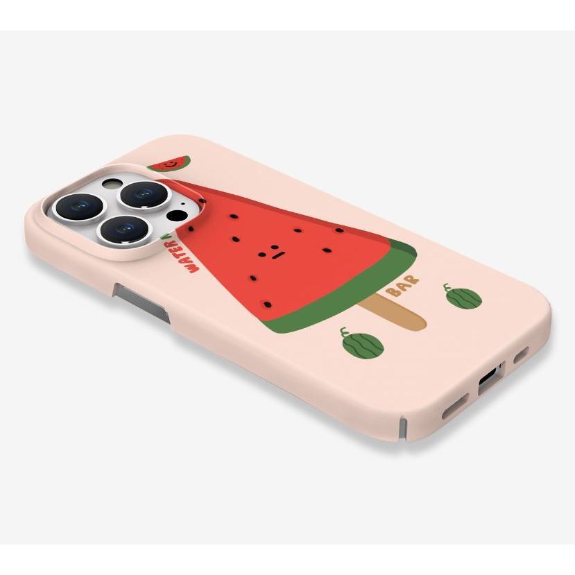 🇰🇷Full cover, hard, sự bóng láng, không bóng, slim, thiết kế dễ thương, Tương thích với iPhone 15 14 13 12 11 pro max mini