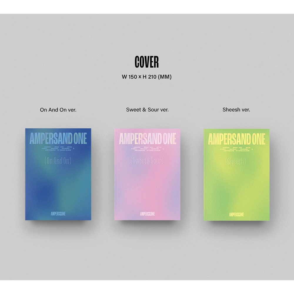 AMPERS&ONE  1st SINGLE ALBUM