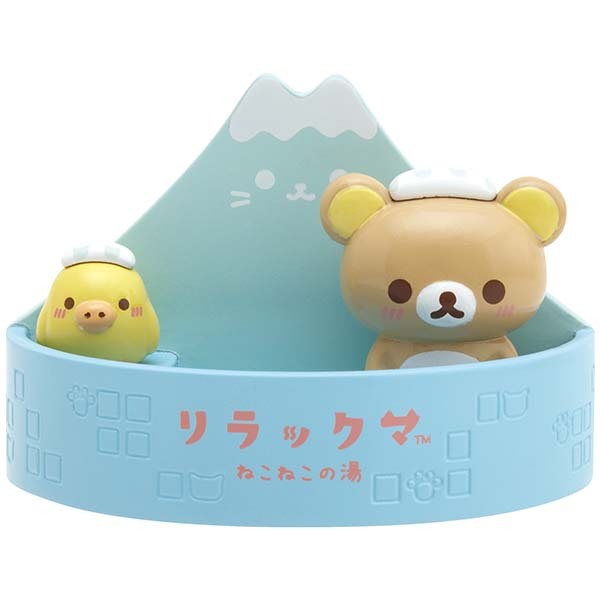 Hàng Có Sẵn / Bộ Sưu Tập Mô Hình san-x rilakkuma Neekoneko no yu Bí Mật 6 Kiểu