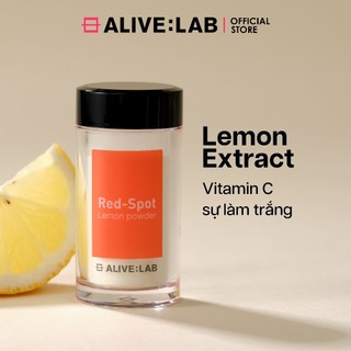 Bột Vitamin C ALIVELAB Redspot Lemon Powder 8ml Vitamin C chấm đỏ làm sáng và đều màu da, phục hồi sức sống cho làn da