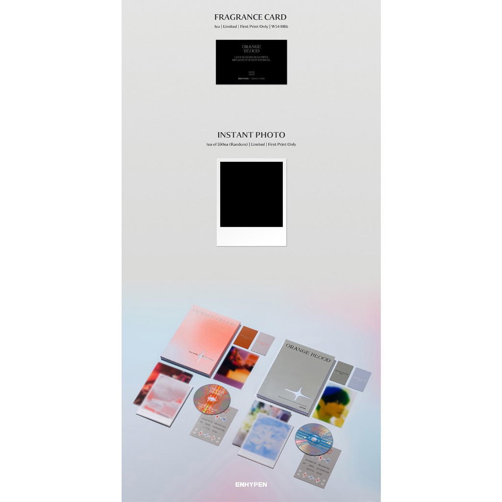 ENHYPEN 5th Mini Album ORANGE BLOOD