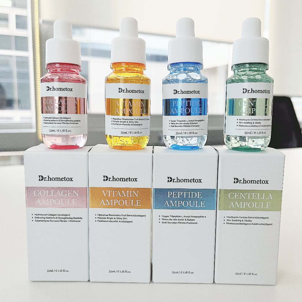 Serum dưỡng da Dr.Hometox 35ml Hàn Quốc / serum dưỡng ẩm/ serum dưỡng trắng da, sáng da/ serum làm  dịu da/ serum cải thiện nếp nhăn, cải thiện lão hóa da/ tinh chất serum tái tạo da