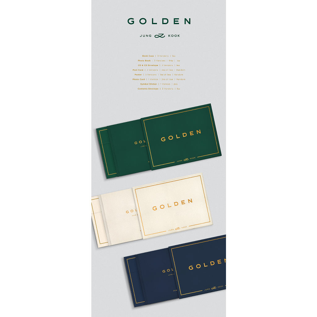 Album solo đầu tiên Hybe Labels Jung Kook  - GOLDEN