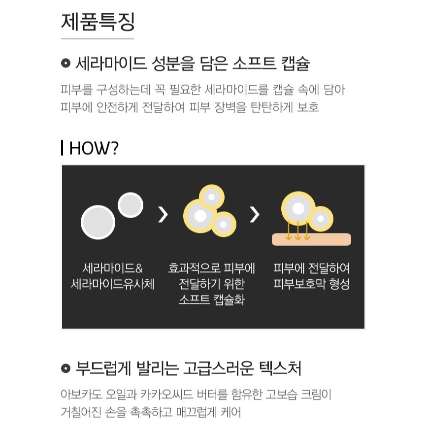 Kem Dưỡng Da Tay Dạng Viên Nang missha ceramide 60ml