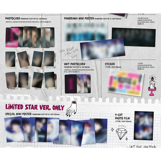 (LIMITED STAR Ver.) STRAY KIDS [樂-STAR (ROCK-STAR)] 8th MINI ALBUM (BDM POB)