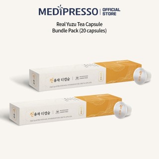 Daily Grain Series Korean Blended Herbal Capsule Tea - Medipresso 4 Flavors Set Home Cafe Nespresso machine compatible coffee